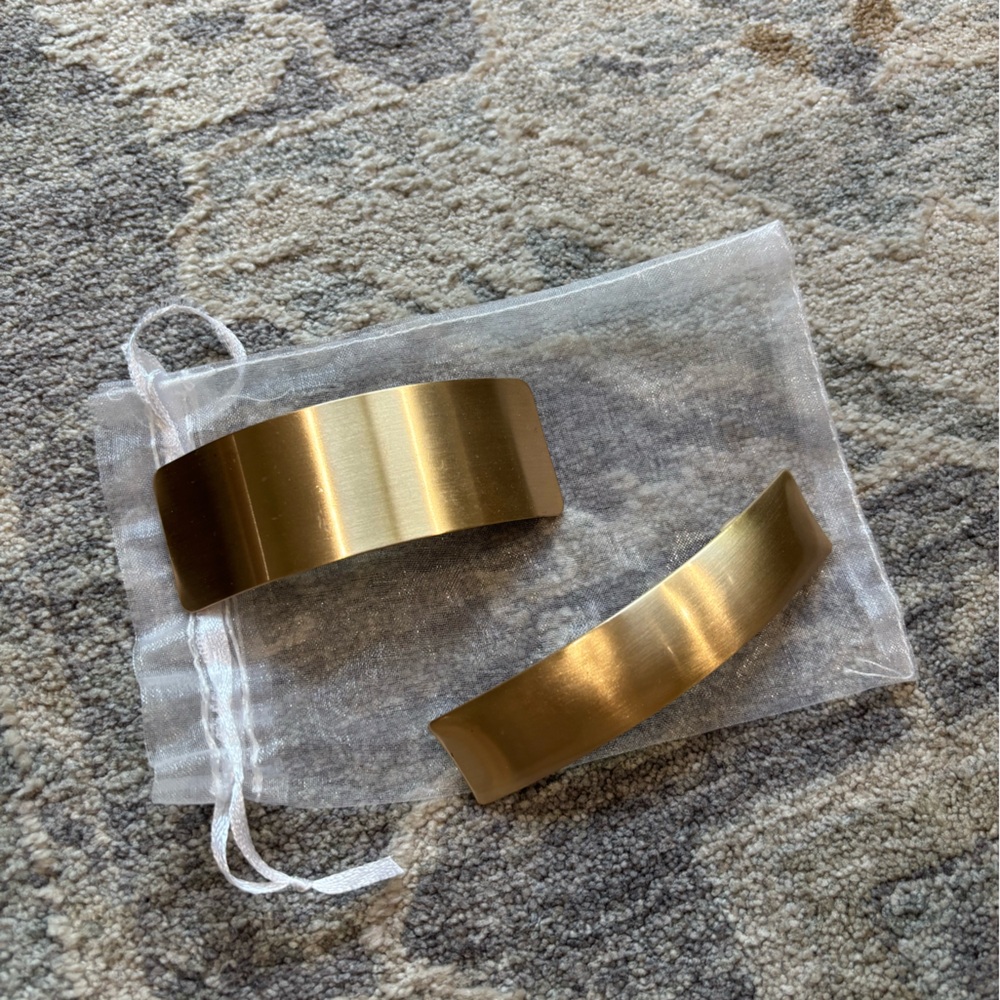 H&M Gold Hair Clip (Qty:2)